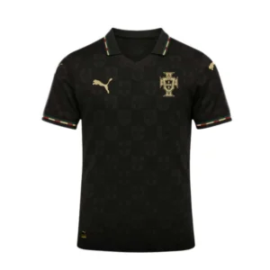 Camisa Seleção Portugal Edição especial Pantera Negra 26/27 - Torcedor Puma Masculina - Preta