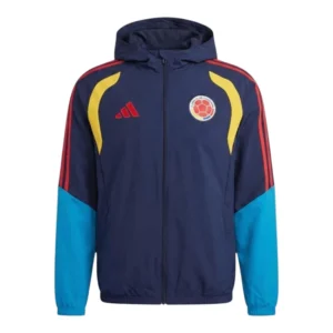 Jaqueta Corta-Vento Seleção Colômbia Treino 26/27 - Masculina Nike - Azul