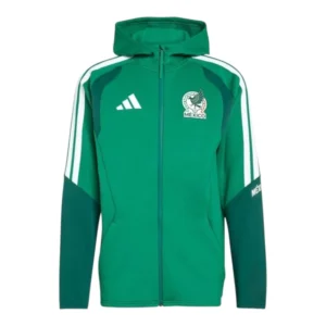 Jaqueta Corta-Vento Seleção México Treino 26/27 - Masculina Adidas - Verde
