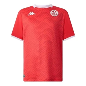 Camisa Seleção Tunísia I 26/27 - Torcedor Kappa Masculina - Vermelha